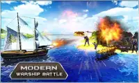 Modern WarShip Battle Screen Shot 0