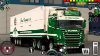 असली ट्रक ड्राइविंग गेम्स 3डी Screen Shot 0