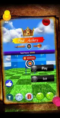 Final Archey - Aim at the bullseye in this game Screen Shot 0