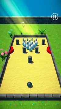 Easy Mini Bowling 3D Screen Shot 1