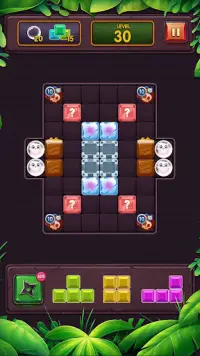 Classic Block Puzzle Game 1010: Free Cat Pop Game Screen Shot 1