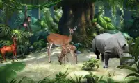Wild Animals Hunting in jungle Screen Shot 2