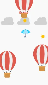 Umbrella Tap: Juego arcade gratis Screen Shot 2