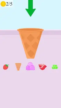 hacer helado juego cocina Screen Shot 0