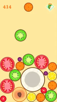 Fruit Clash 2048 Screen Shot 1