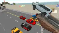 Hero Spiderman and Superman Car Game Screen Shot 1
