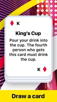 Kings Cup: Drinking Card Game (Ring of Fire) Party Screen Shot 0