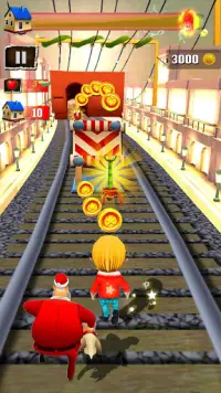 Subway Santa Runner 2020 : Advance Edition Screen Shot 4