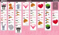 Freecell Valentine Game Screen Shot 5