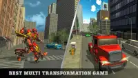 Euro Truck Robot Game Transforming Robot Simulator Screen Shot 3