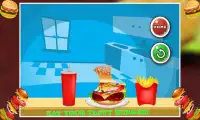 Fast Food Cheese Burger Shop Screen Shot 4