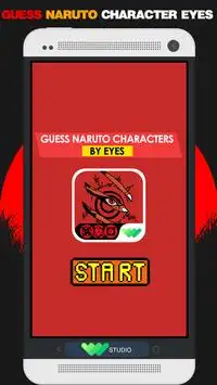 Guess Naruto Characters - Sage Mode Eyes Quiz Game Screen Shot 0