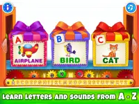 Baby ABC in box! Kids alphabet Screen Shot 0