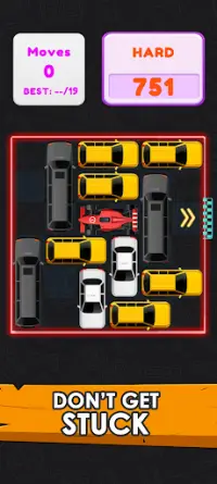 Unblock Puzzle Car Moving Game Screen Shot 2