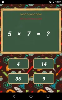 Multiplication Tables Learn Screen Shot 7