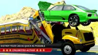 Carro Batida Destruição Simulador Caminhão Danific Screen Shot 2