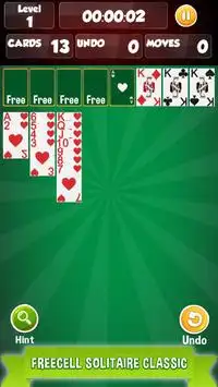 Freecell Solitaire :Card Games Screen Shot 0