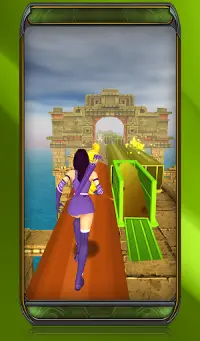 Warrior Princess run - Road To Temple Screen Shot 3