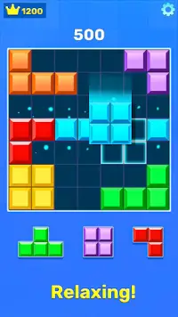 Real Block Puzzle: Block Games Screen Shot 1