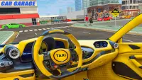 City Taxi Driving School Sim Screen Shot 2
