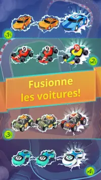 Fusion de voiture - Race Cars Merge Games Screen Shot 0