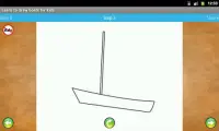 Learn to draw boats for Kids Screen Shot 4