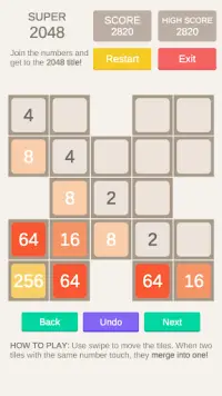 Super 2048 Screen Shot 5