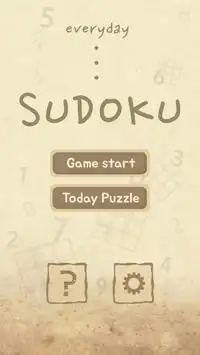 dagelijkse sudoku Screen Shot 0