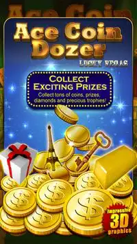 ACE COIN DOZER Lucky Vegas Screen Shot 2