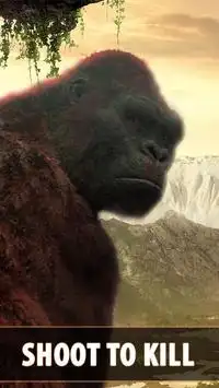 Salvaje Gorila Caza Gratis Juegos 2017 Screen Shot 3