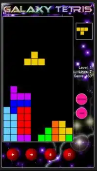 Galaxy Tetris Free Screen Shot 1
