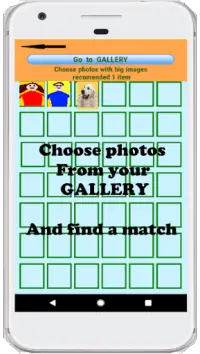 Memory game - my Photos Screen Shot 1