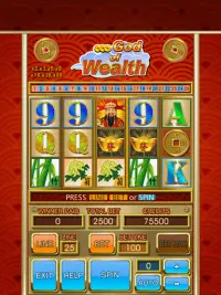 777 God Of Wealth Slot Machine Screen Shot 11
