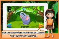एबीसी गीत - बच्चों को सीखने के खेल Screen Shot 6