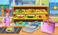 ガールズショッピングスーパーマーケットのゲーム Screen Shot 6