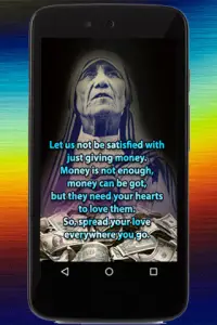 Mère Teresa Citations célèbres Screen Shot 2