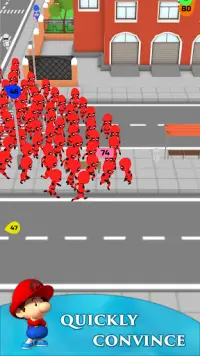 Crowd Run 3D : Multiplayer Screen Shot 3
