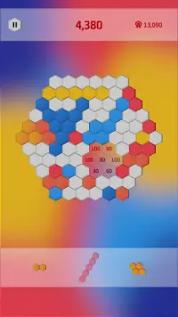 Idle Hexagon -ไทยชนะ หกเหลี่ยม Screen Shot 2