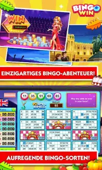 Bingo Win: Spiel Bingo mit Fre Screen Shot 2