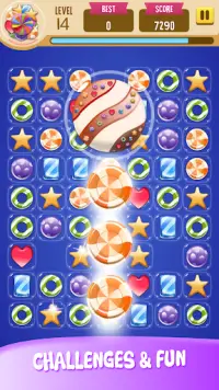 Bubble Candy: Match 3 Game (Addictive Puzzles) Screen Shot 3