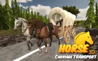 Farming Horse Carriage Transport Simulator 2021 Screen Shot 0