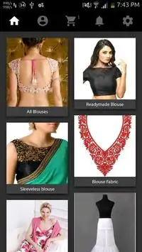 Blouse Designs Online Shopping Screen Shot 0