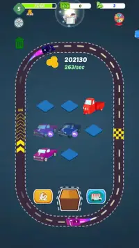 Merge Idle Truck - Click and Tycoon Screen Shot 2