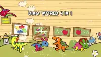 Dino World for kids - 4 in 1 Screen Shot 12