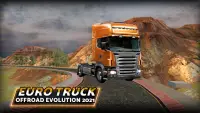 Evolución del simulador todoterreno de camión euro Screen Shot 0