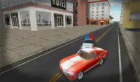 Traffic Police Car Driving 3D Screen Shot 0