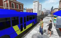 Crazy City Bus Coach Simulator Driving Mania 3D Screen Shot 3