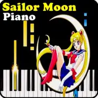 Sailor Moon Piano Game Screen Shot 0
