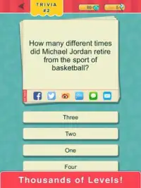 Trivia Quest™ Athletes Trivia Screen Shot 5