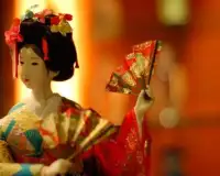 Muñecas japonesas Rompecabezas Screen Shot 4
